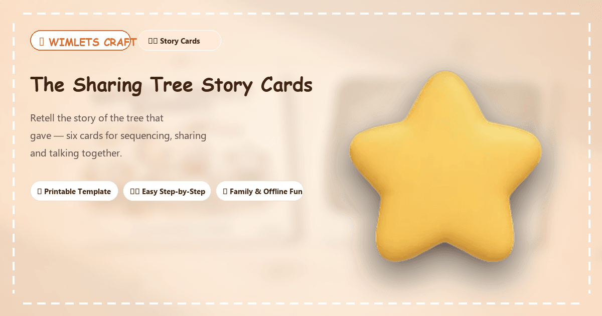 The Sharing Tree Story Cards - Featured Craft Banner