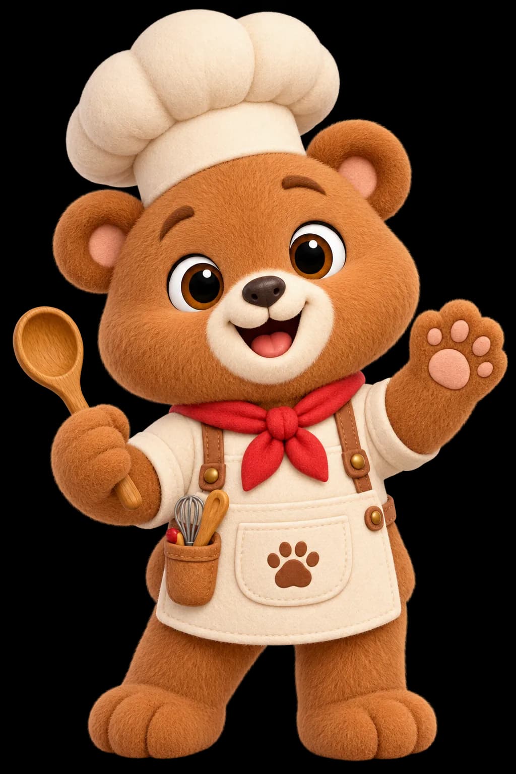 Portrait of Bruno the Bear