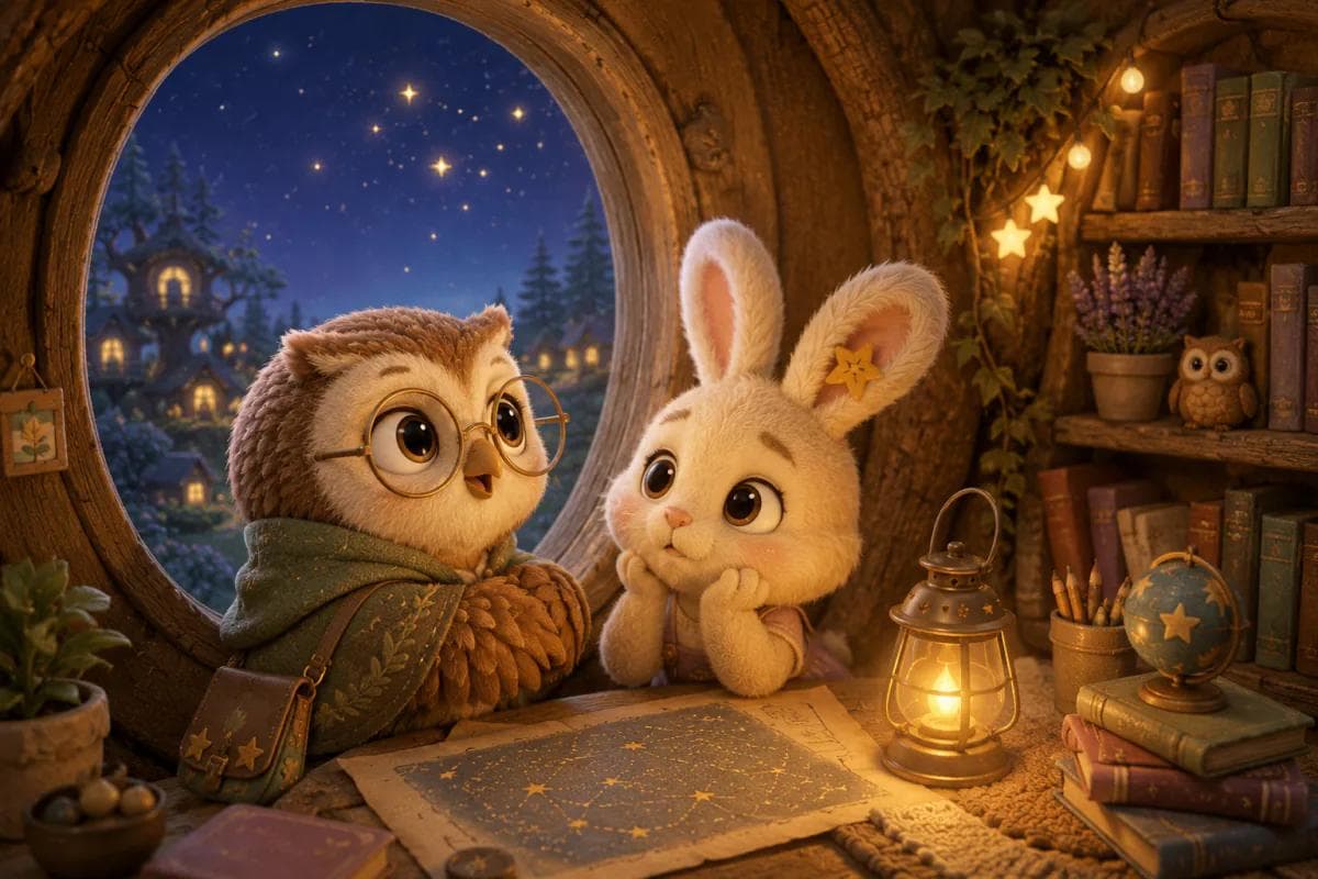 Olive's Star Map Adventure