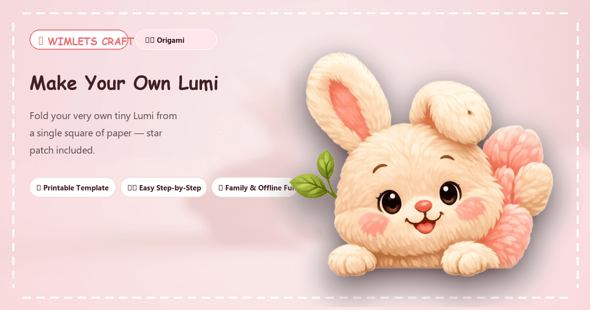 Make Your Own Lumi - Featured Craft Banner